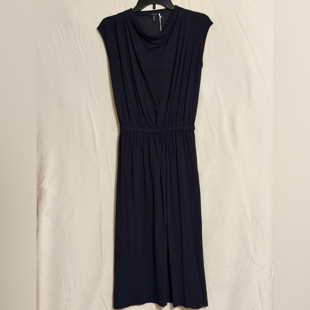 NWT COS Elegant Black Sleeveless Dress Size XS